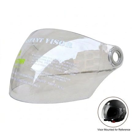 Suzuki reply Half face Helmet Clear Visor - Original, scratch Resistant. Compactble with Aerostar Flo Helmet
