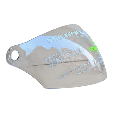 Suzuki reply Half face Helmet Clear Visor - Original, scratch Resistant. Compactble with Aerostar Flo Helmet