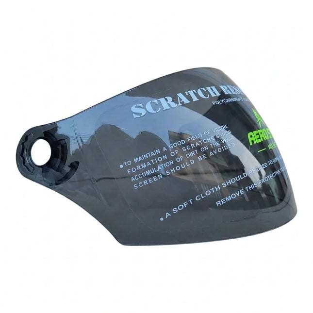 Suzuki reply Half face Helmet Clear Visor - Original, scratch Resistant,