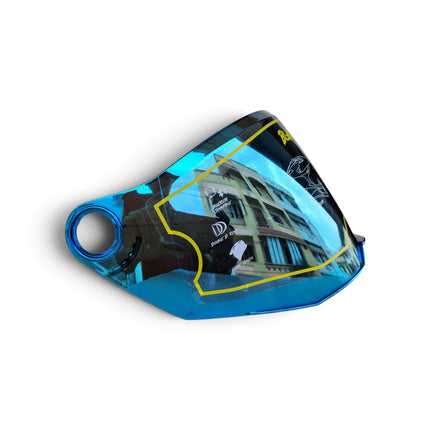 Axor Motocross Helmet Iridium Blue Visor - Original Replacement