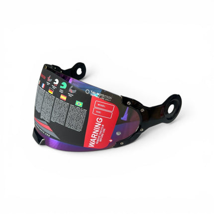SMK Retro Helmet Rainbow Visor - Pinlock 70 Ready - Original