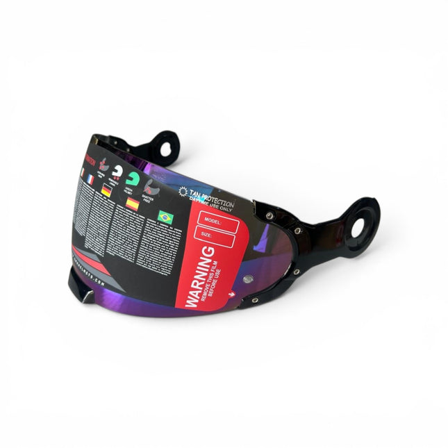 SMK Retro Helmet Rainbow Visor - Pinlock 70 Ready - Original