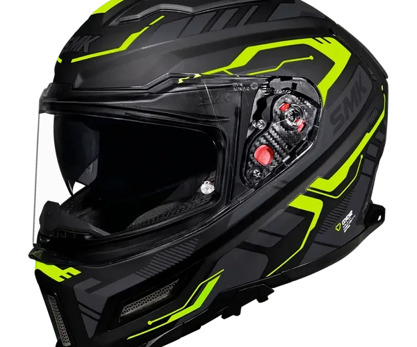 harga helmet hjc black panther SMK Agnar Tektron Helmet Matt Neon Grey MA264