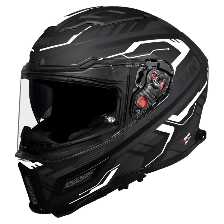 JDC Motorhelm Full Face - Prism - Wit - S JDC Motorhelm Full Face - Prism - Wit - S