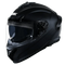SMK Typhoon Full Face Dual Visor Helmet, Glossy Black (GL200,) ISI DOT ECE 22.06 Certified - Riders India