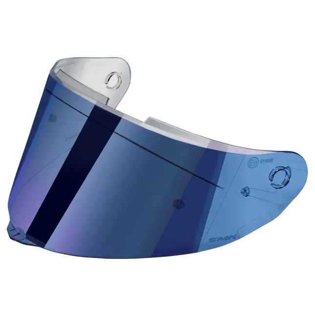 SMK Typhoon Helmet Visor – Original Dark Blue Visor (Pinlock 30 Ready) - Riders India