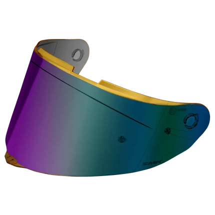 SMK Typhoon Helmet Visor – Original Rainbow Visor (Pinlock 30 Ready) - Riders India