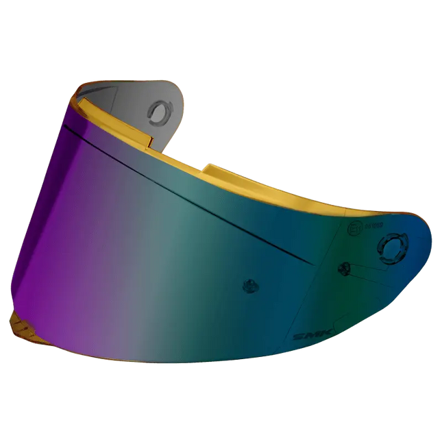 SMK Typhoon Helmet Visor – Original Rainbow Visor (Pinlock 30 Ready) - Riders India