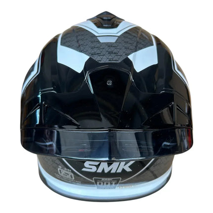ECE 22.06 Certified SMK Helmet smk rd1 rear view