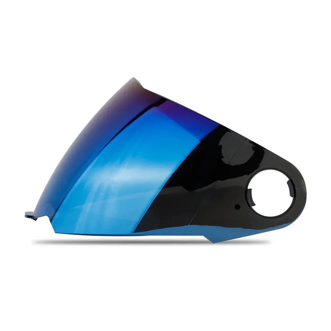 Steelbird SBA - 7 Chrome Bue Visor – Fits All SBA - 7 & SBA - 8 Helmets - Riders India