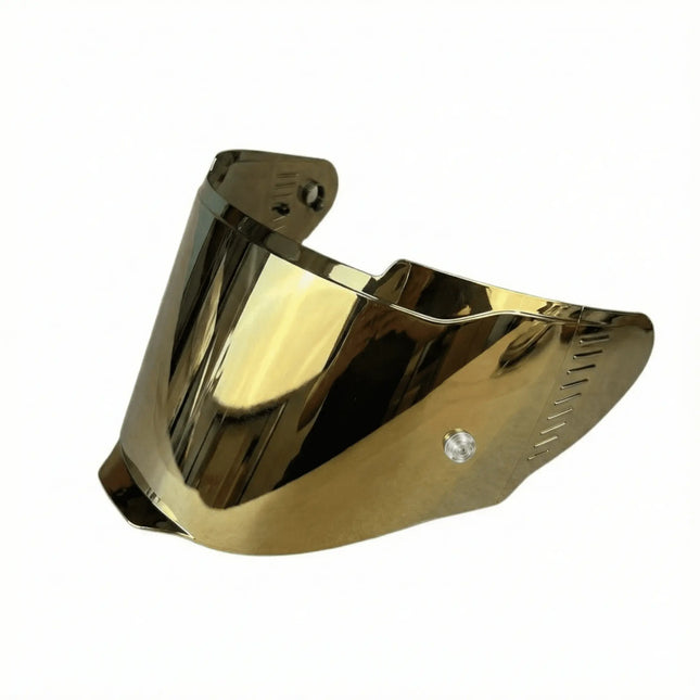 Steelbird SBH - 57 Fighter Helmet Chrom Gold Visor - Pinlock 30 Ready - Original - Riders India