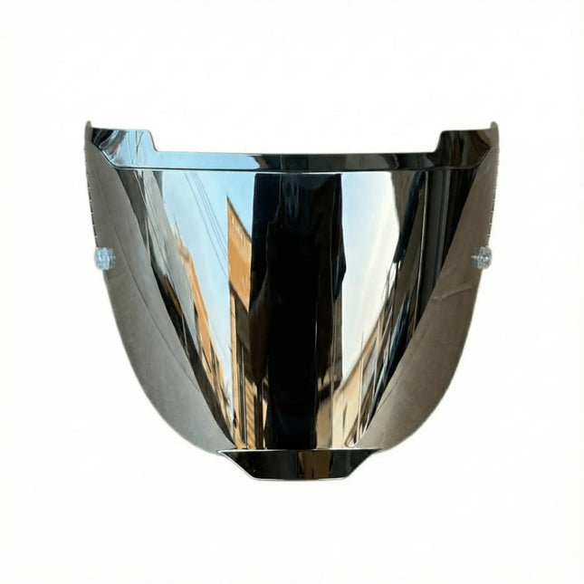 Steelbird SBH - 57 Fighter Helmet Chrom Silver Visor - Pinlock 30 Ready - Original - Riders India