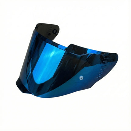 Steelbird SBH - 57 Fighter Helmets Chrome Blue Visor - Pinlock 30 Ready - Original - Riders India