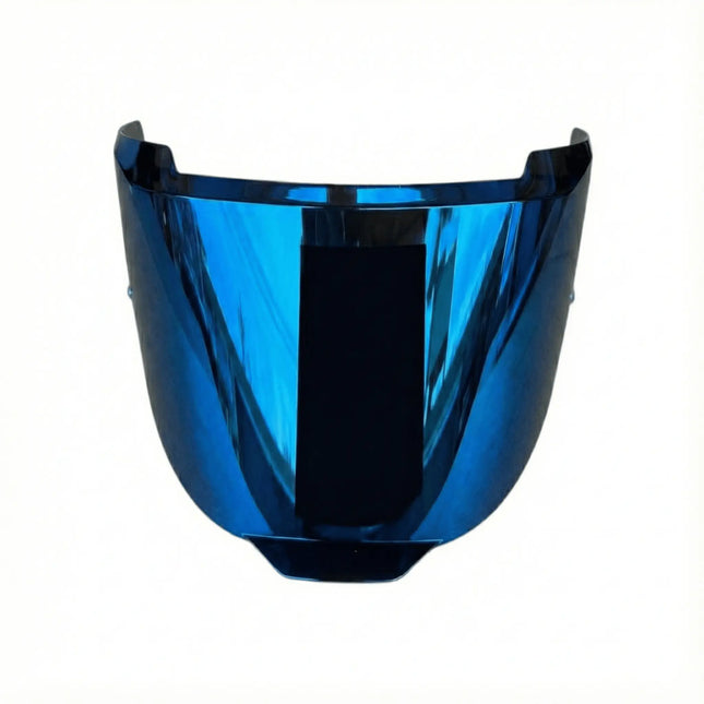 Steelbird SBH - 57 Fighter Helmets Chrome Blue Visor - Pinlock 30 Ready - Original - Riders India