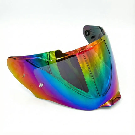 Steelbird SBH - 57 Fighter Helmets Chrome Rainbow Visor - Pinlock 30 Ready - Original - Riders India