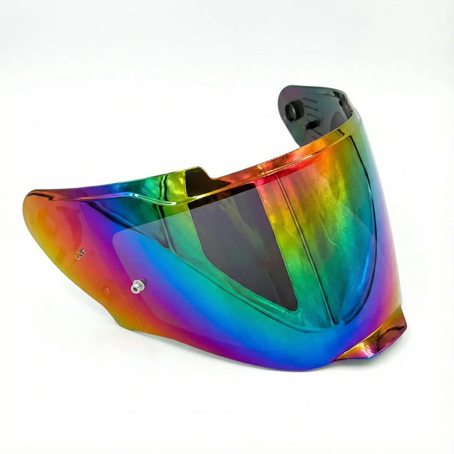Steelbird SBH - 57 Fighter Helmets Chrome Rainbow Visor - Pinlock 30 Ready - Original - Riders India