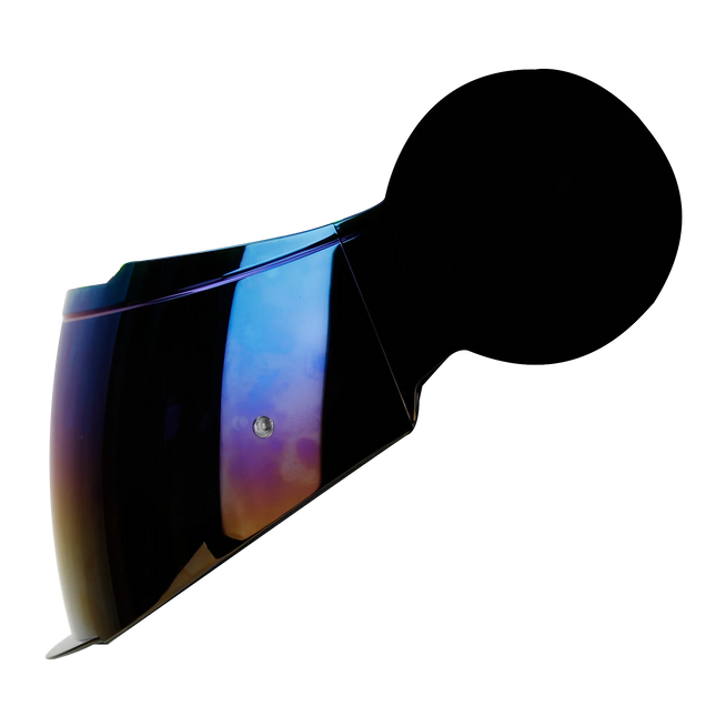steelbird sbh40 chrome blue visor
